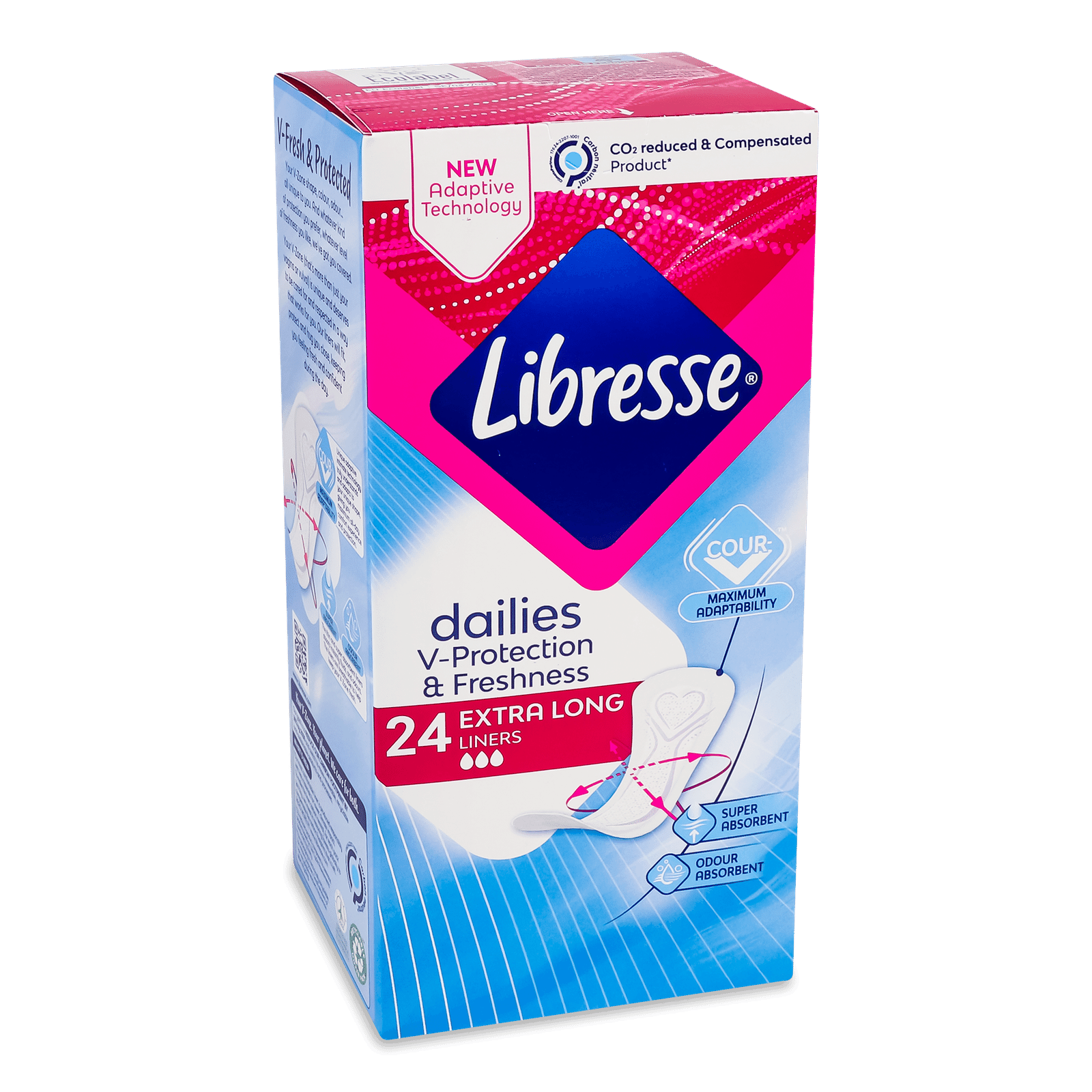 Прокладки гігієнічні Libresse Dailies Fresh Extra Long - 1