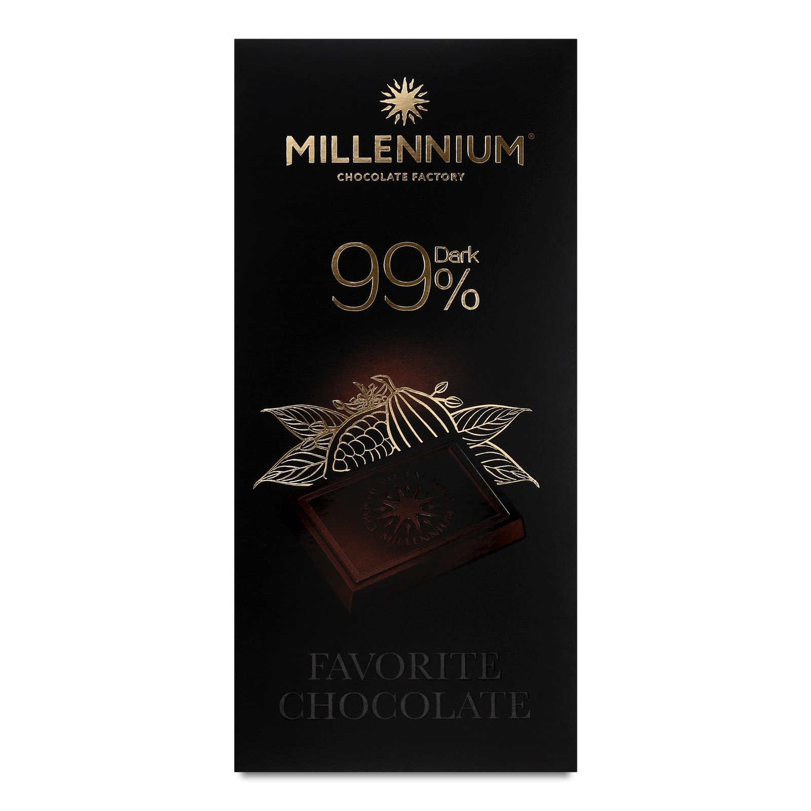 Шоколад чорний Millennium Favorite 99% - 1