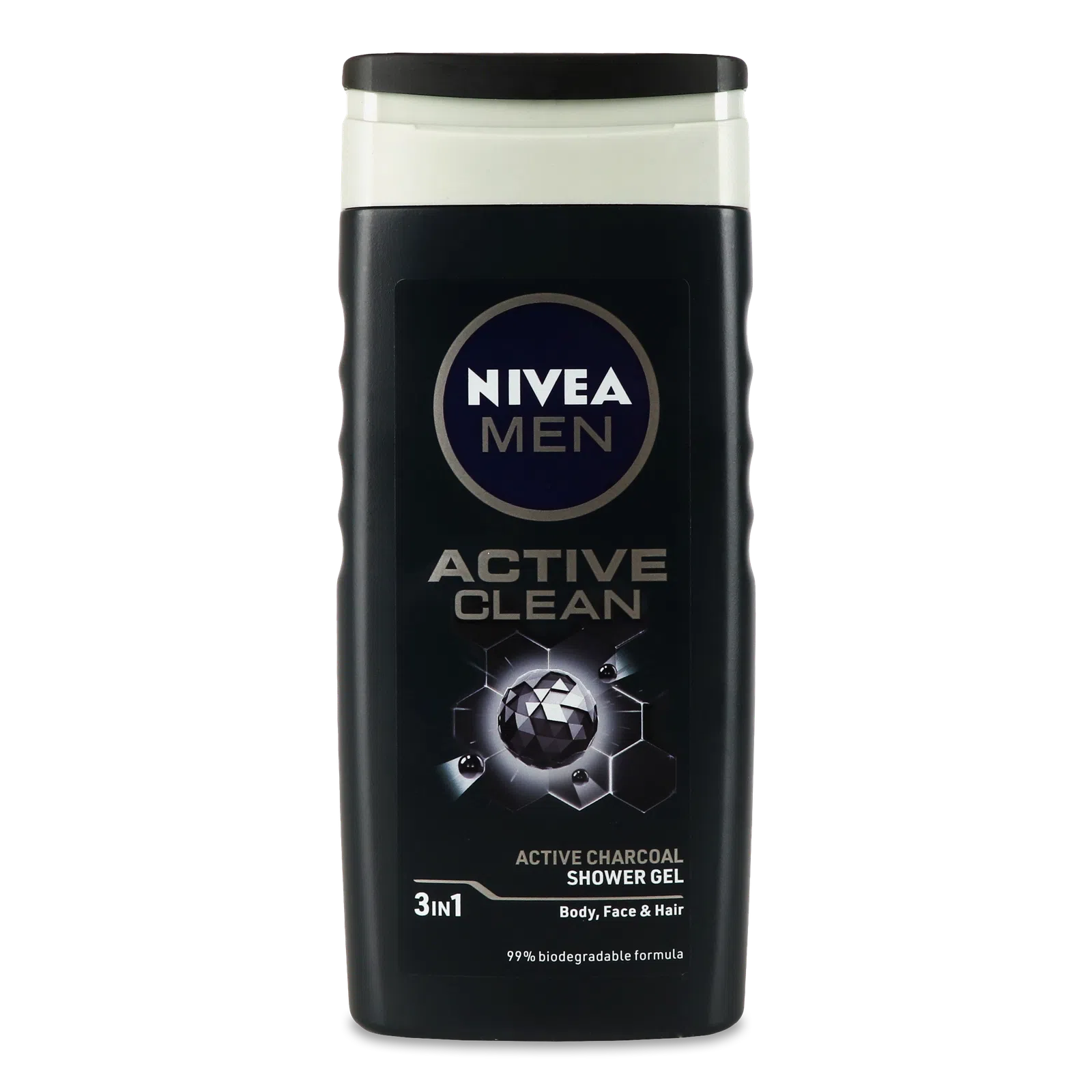 Гель для душу Nivea Men Active Clean 3в1 - 1