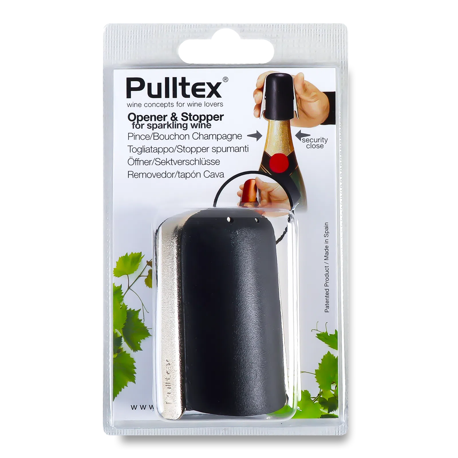 Пробка-штопор для шампанського Pulltex - 1
