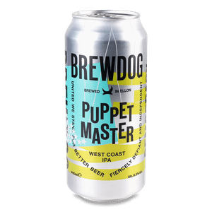 Пиво BrewDog Puppet Master світле з/б