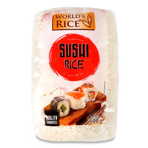 Рис World's rice для суші