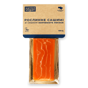 Сашимі Wanted Vegan рослинне смак копченого лосося