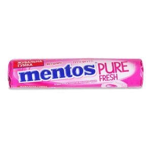 Гумка жувальна Mentos Pure fresh «Тутті-фрутті»