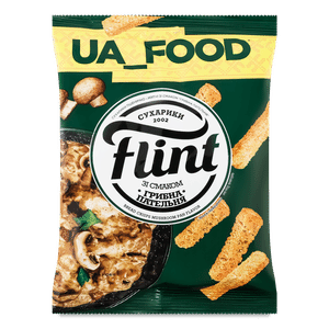 Сухарики Flint пшенично-житні смак грибна пательня