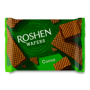 Вафлі Roshen Wafers Cocoa