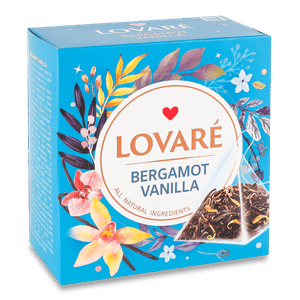 Чай чорний Lovare Bergamot Vanilla