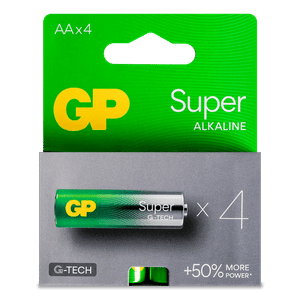 Батарейки GP Super Alkaline G-Tech AA LR6