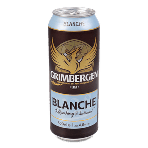 Пиво Grimbergen Blanche світле з/б