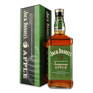 Лікер Jack Daniel's Tennessee Apple в подарунковій коробці