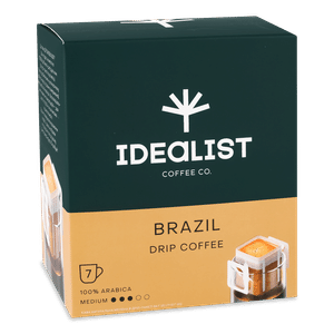 Кава мелена Idealist Coffee Co. Бразилія дріп