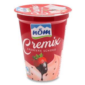 Йогурт десертний NOM Кремікс Полуниця-шоколад 7%