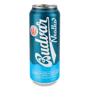 Пиво Budweiser Budvar Nealko світле безалкогольне з/б