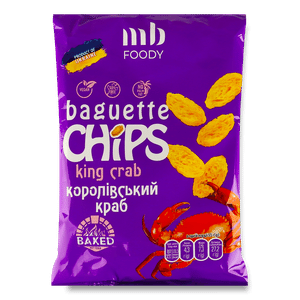 Багети MB Foody Chips пшенич смак королівськ крабу