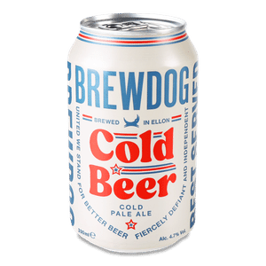 Пиво BrewDog Cold Beer світле з/б