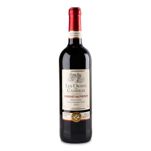 Вино Les Ormes de Cambras Cabernet Sauvignon red