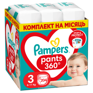 Підгузки-трусики Pampers Pants 3 (6-11 кг)