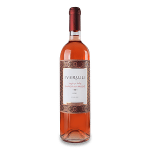 Вино Iveriuli Saperavi rose сухе