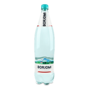 Вода мінеральна Borjomi сильногазована