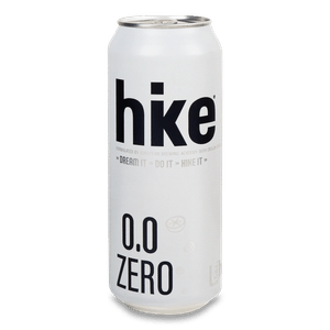 Пиво спеціальне Hike Zero 0.0 світле безалкогольне з/б