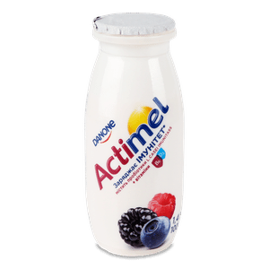 Продукт кисломолочний Actimel лісові ягоди 1,4% пляшка