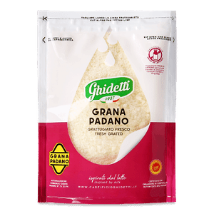 Сир Ghidetti «Грана Падано» тертий 42% з коров'ячого молока 10 місяців
