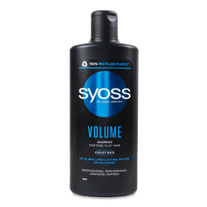 Шампунь Syoss Volume для тонкого волосся без об'єму