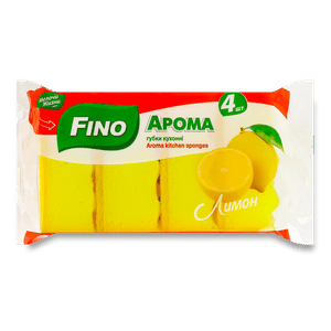 Губки кухонні Fino Арома лимон