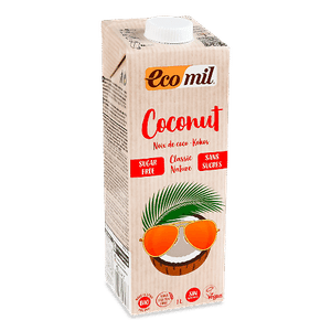 Напій рослинний кокосовий Ecomil без цукру
