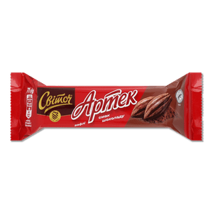 Вафлі «Світоч» «Артек» зі смаком шоколаду