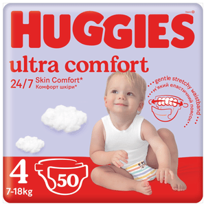 Підгузки Huggies Ultra Comfort 4 (7-18 кг)