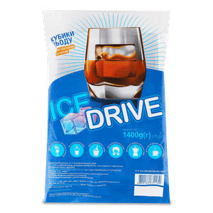 Лід Ice drive харчовий, кубики для напоїв п/е