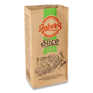 Грінки Jokers Slice житньо-пшеничні зі смаком сметана-зелень