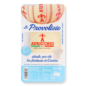Сир Auricchio «Проволоне Дольче» 52% з коров'ячого молока, слайси