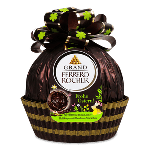 Цукерка Ferrero Rocher з начинкою джандуйя у чорному шоколаді