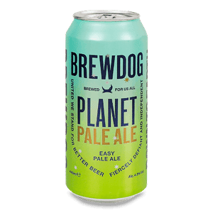 Пиво BrewDog Planet Pale світле з/б