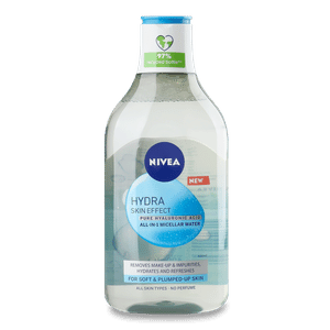 Вода міцелярна Nivea Hydra Skin Effect з гіалуроновою кислотою