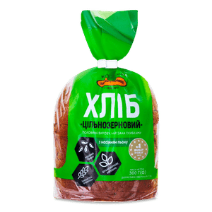 Хліб «Київхліб» цільнозерновий нарізаний