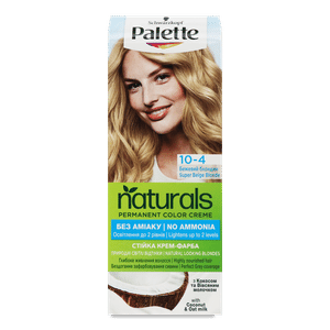 Крем-фарба Palette Naturals 10-4 «Бежевий блондин»