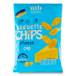 Багети MB Foody Chips пшеничні зі смаком сиру