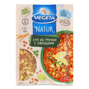 Суп Vegeta Natur з гречки з овочами