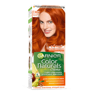 Фарба для волосся Garnier Color Naturals 7.4 «Вогняний мідний»