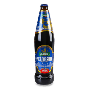 Пиво «Львівське Різдвяне» темне 4,2%