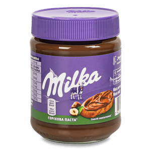 Паста Milka горіхова з фундука з додаванням какао
