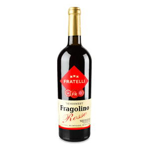 Вино Fratelli Fragolino Rosso червоне напівсолодке