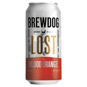 Пиво BrewDog Lost In Blood Orange світле з/б