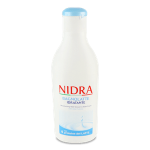 Піна для душу та ванни Nidra з молочними протеїнами