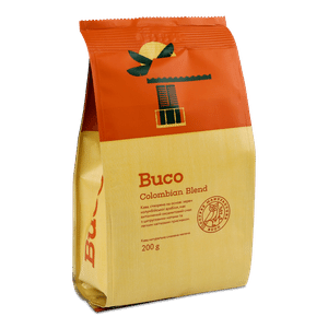 Кава мелена Buco Colombian Blend смажена