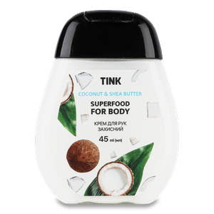 Крем для рук Tink кокос-масло ши захисний