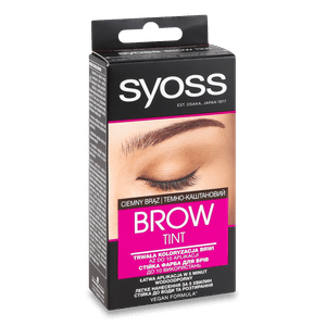 Фарба для брів Syoss Brow Tint 4-1 темно-каштанова